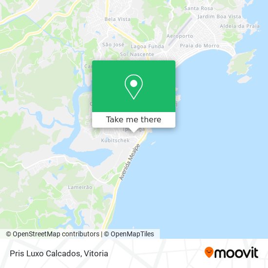 Pris Luxo Calcados map