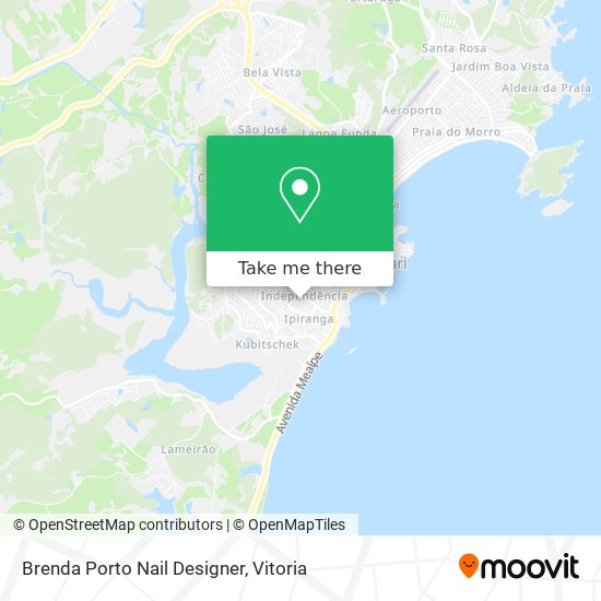 Brenda Porto Nail Designer map