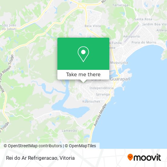 Rei do Ar Refrigeracao map