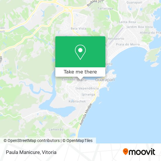 Paula Manicure map