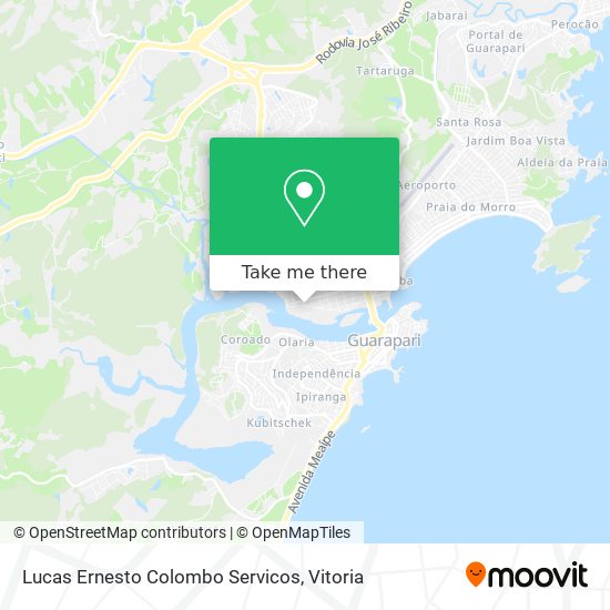 Lucas Ernesto Colombo Servicos map