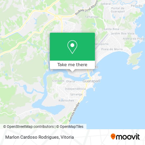 Marlon Cardoso Rodrigues map