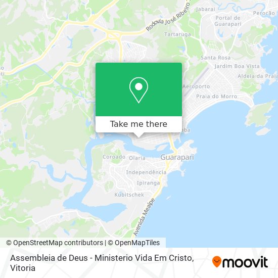 Assembleia de Deus - Ministerio Vida Em Cristo map