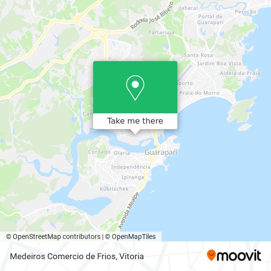 Medeiros Comercio de Frios map