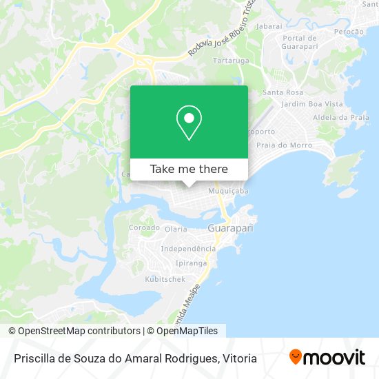 Priscilla de Souza do Amaral Rodrigues map