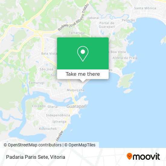 Padaria Paris Sete map