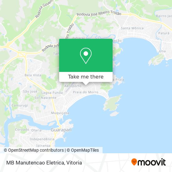 MB Manutencao Eletrica map