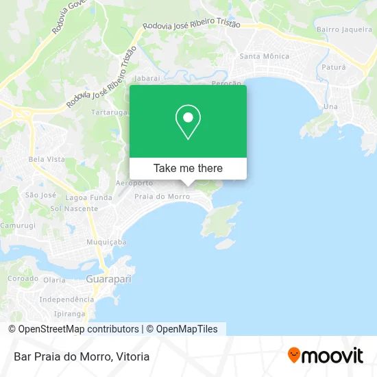 Bar Praia do Morro map