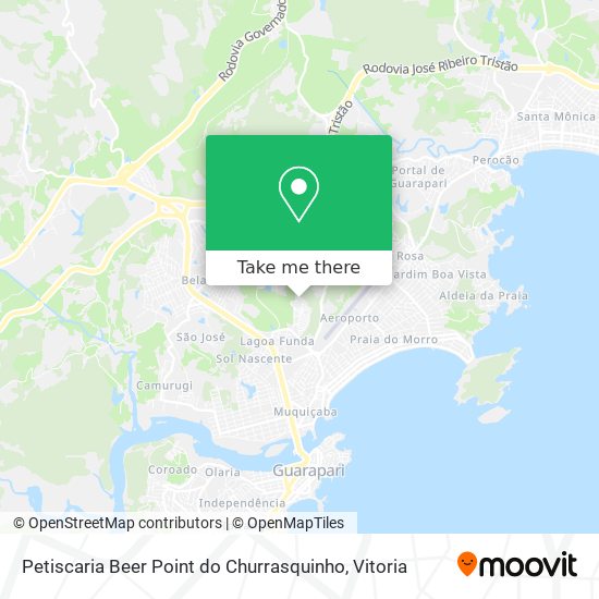 Petiscaria Beer Point do Churrasquinho map