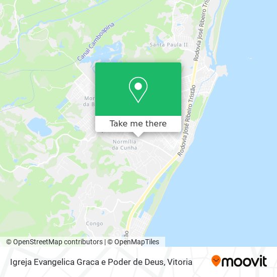 Igreja Evangelica Graca e Poder de Deus map