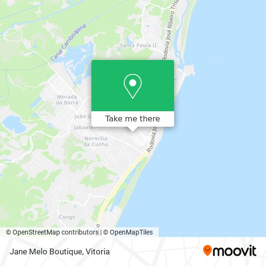 Jane Melo Boutique map