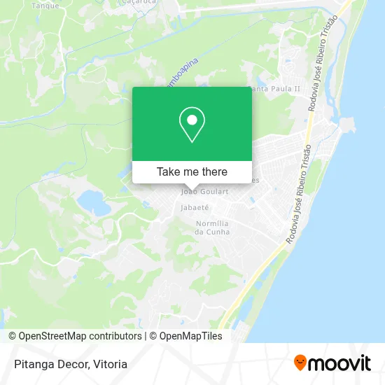Pitanga Decor map