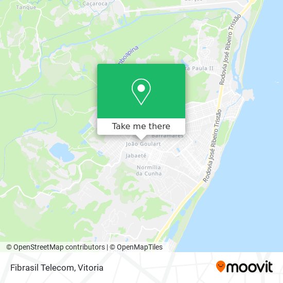 Mapa Fibrasil Telecom