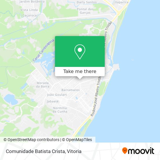 Comunidade Batista Crista map