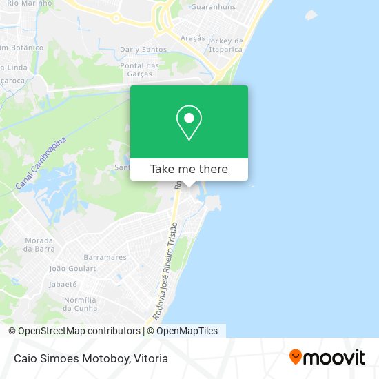 Caio Simoes Motoboy map