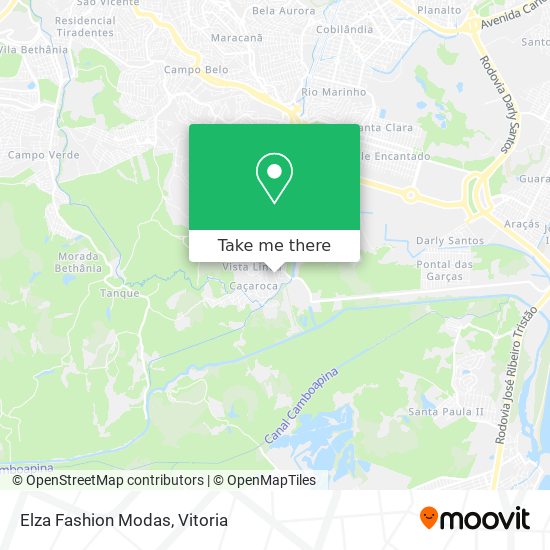Elza Fashion Modas map
