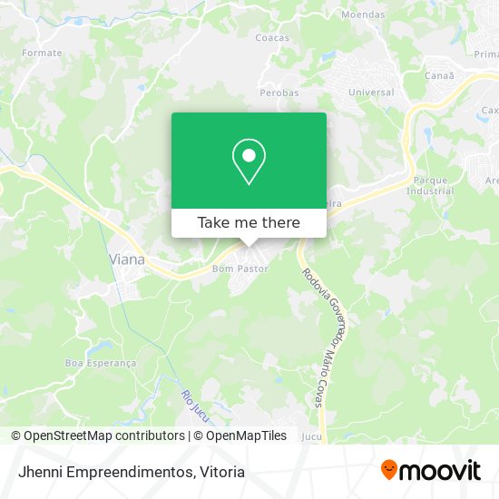 Jhenni Empreendimentos map