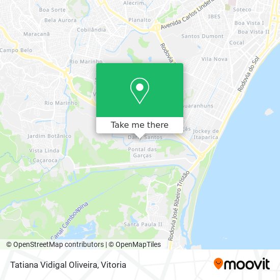 Tatiana Vidigal Oliveira map