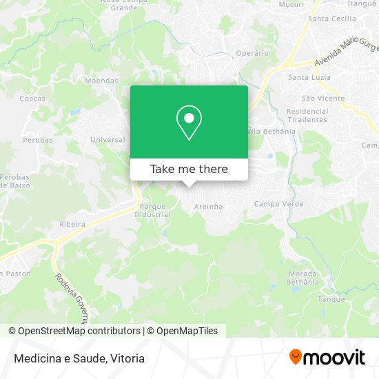 Medicina e Saude map