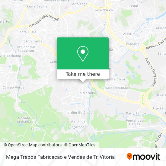 Mega Trapos Fabricacao e Vendas de Tr map