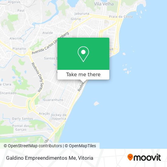 Galdino Empreendimentos Me map
