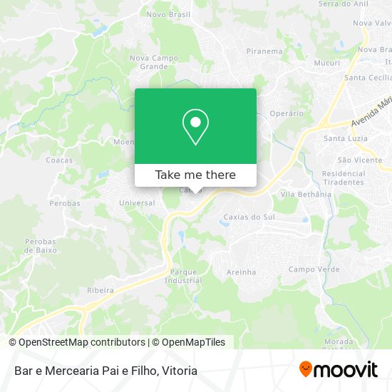 Bar e Mercearia Pai e Filho map