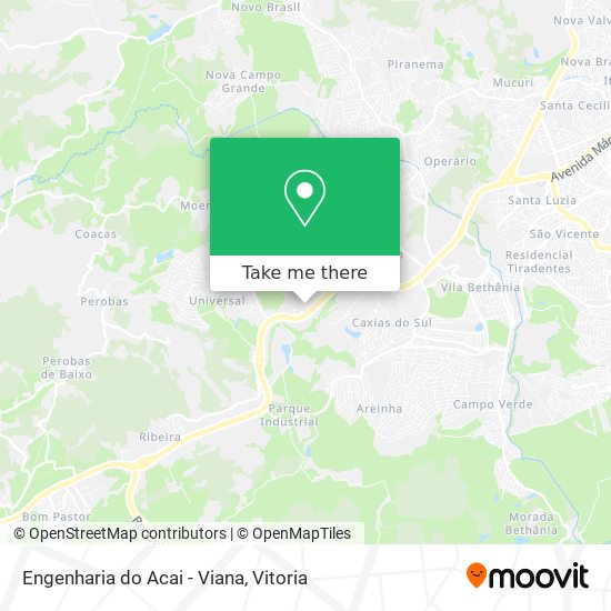Engenharia do Acai - Viana map