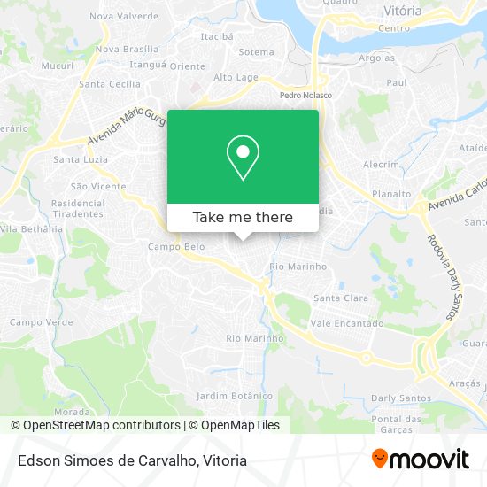 Edson Simoes de Carvalho map