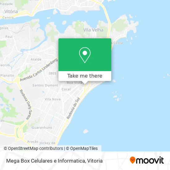 Mega Box Celulares e Informatica map