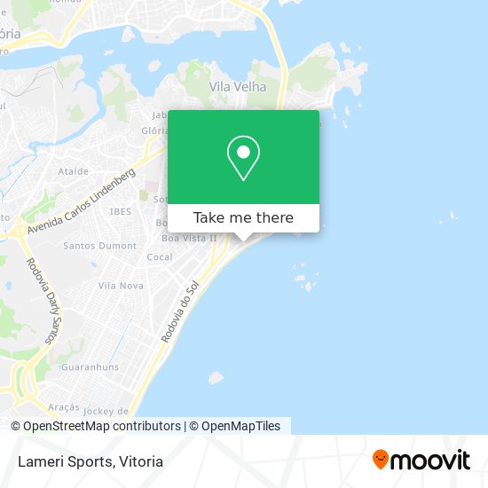 Lameri Sports map