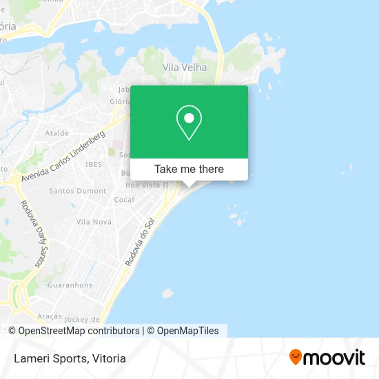 Lameri Sports map