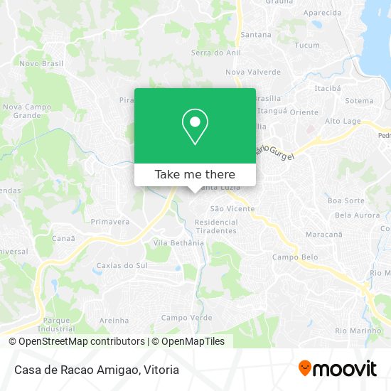 Casa de Racao Amigao map