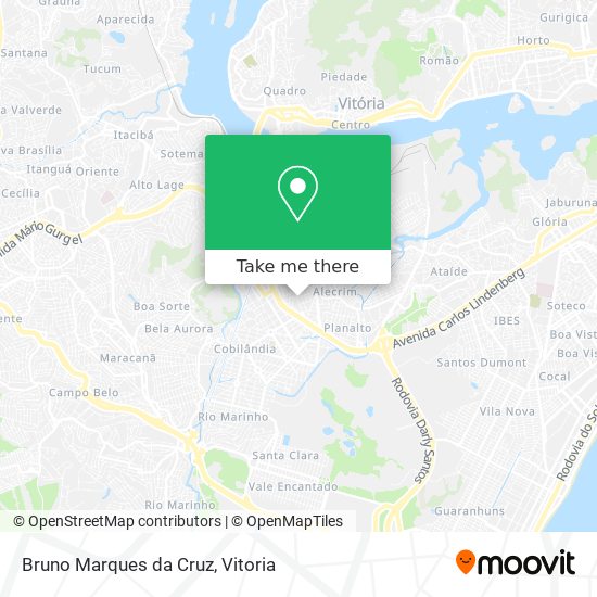 Bruno Marques da Cruz map