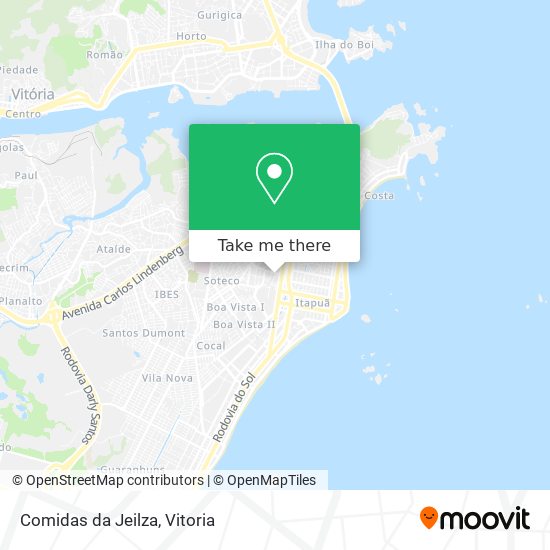 Comidas da Jeilza map