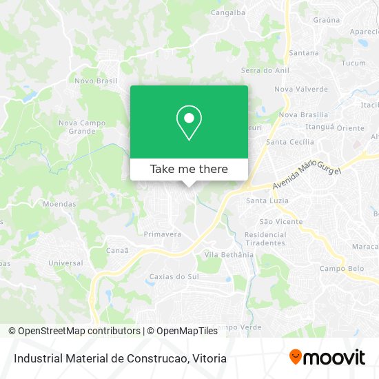 Industrial Material de Construcao map