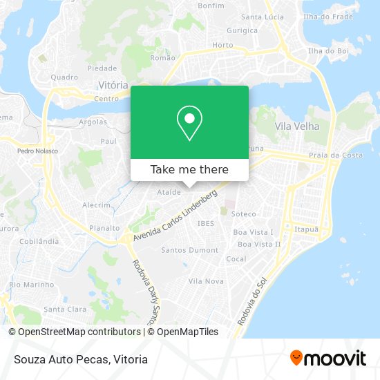 Souza Auto Pecas map