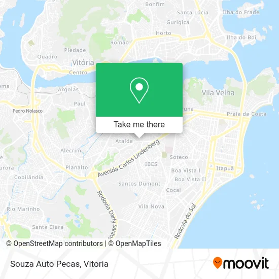 Souza Auto Pecas map