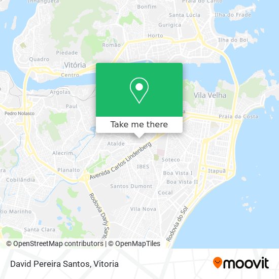 David Pereira Santos map