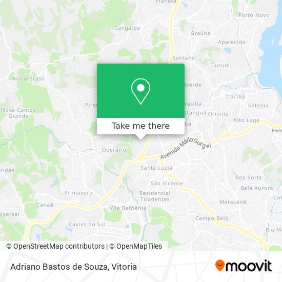Adriano Bastos de Souza map