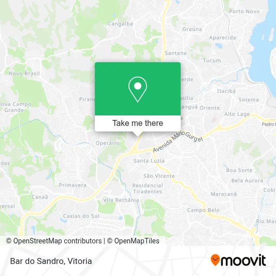 Bar do Sandro map