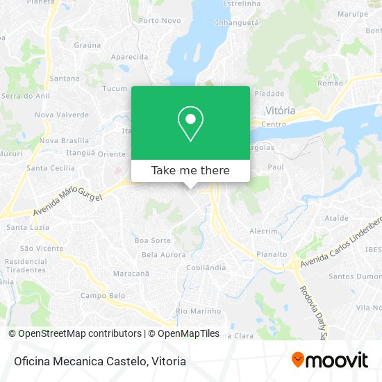 Oficina Mecanica Castelo map