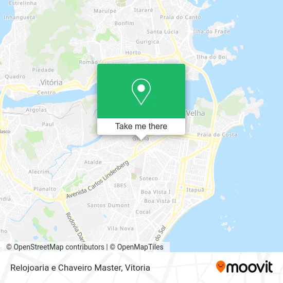 Relojoaria e Chaveiro Master map