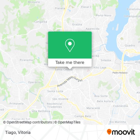 Mapa Tiago