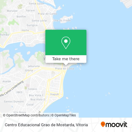 Centro Educacional Grao de Mostarda map