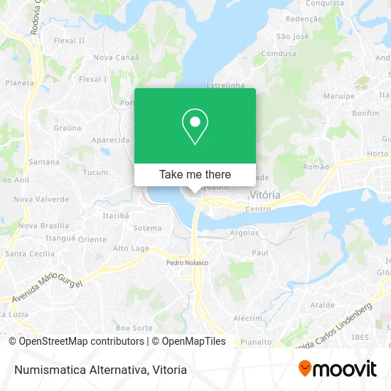 Numismatica Alternativa map