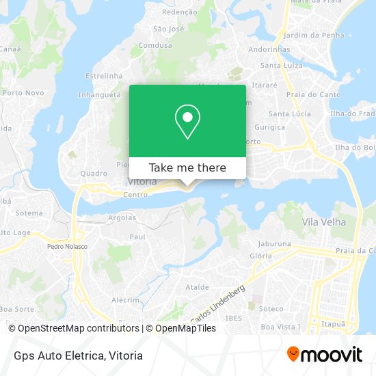 Gps Auto Eletrica map