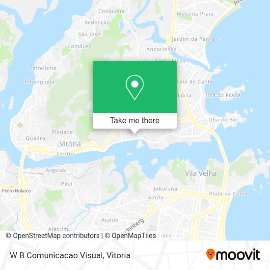 W B Comunicacao Visual map