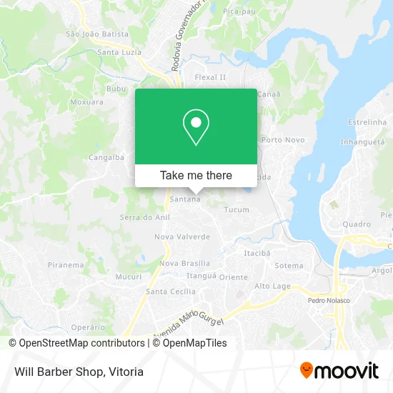 Will Barber Shop map