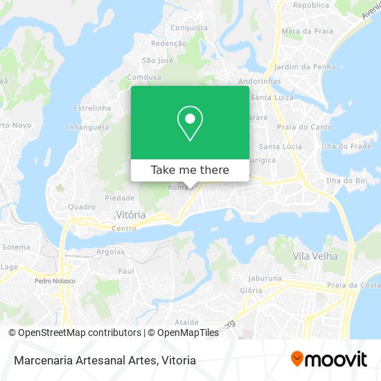 Marcenaria Artesanal Artes map