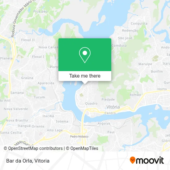 Bar da Orla map